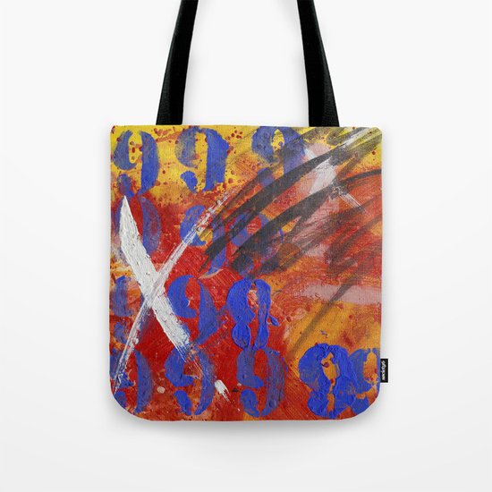 9999 paint Tote Bag