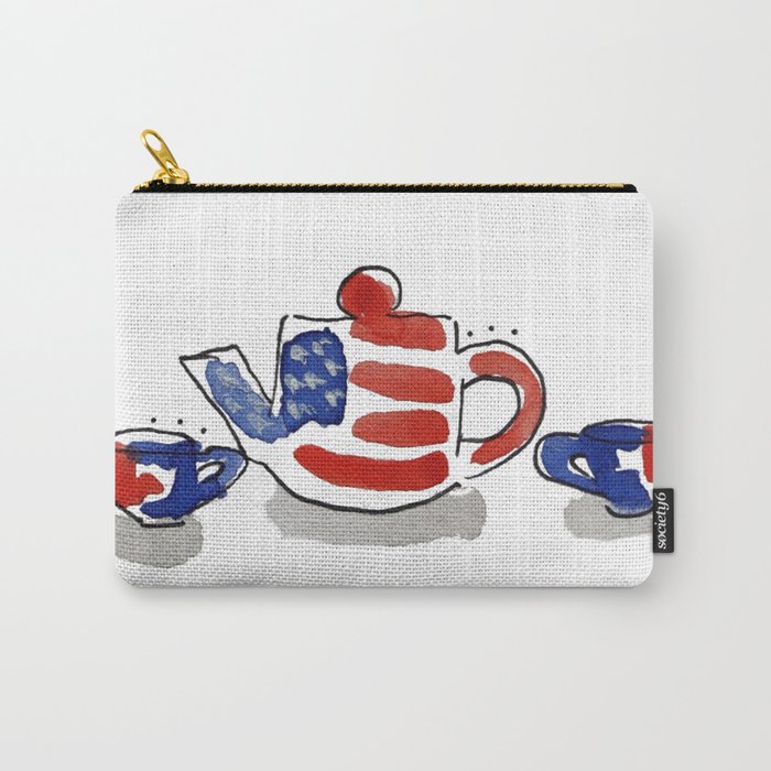 God Bless America - Teatime Series Carry-All Pouch