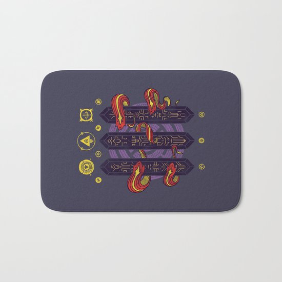 Alien Sorcery Bath Mat