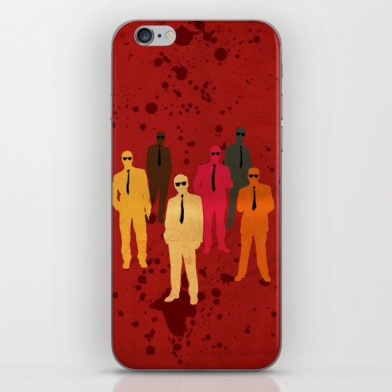 Six Angry Dogs iPhone & iPod Skin