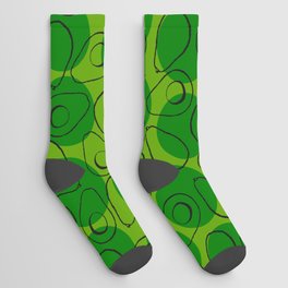 Avocado Socks | Illustration, Food, Art, Hawaii, Vegetarian, Avocado, Nature, Vitamin, Tropical, Green 
