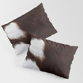 Southwestern Brown Cowhide (Created Digitally) Pillow Sham