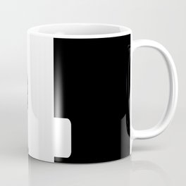 4 (White & Black Number) Mug