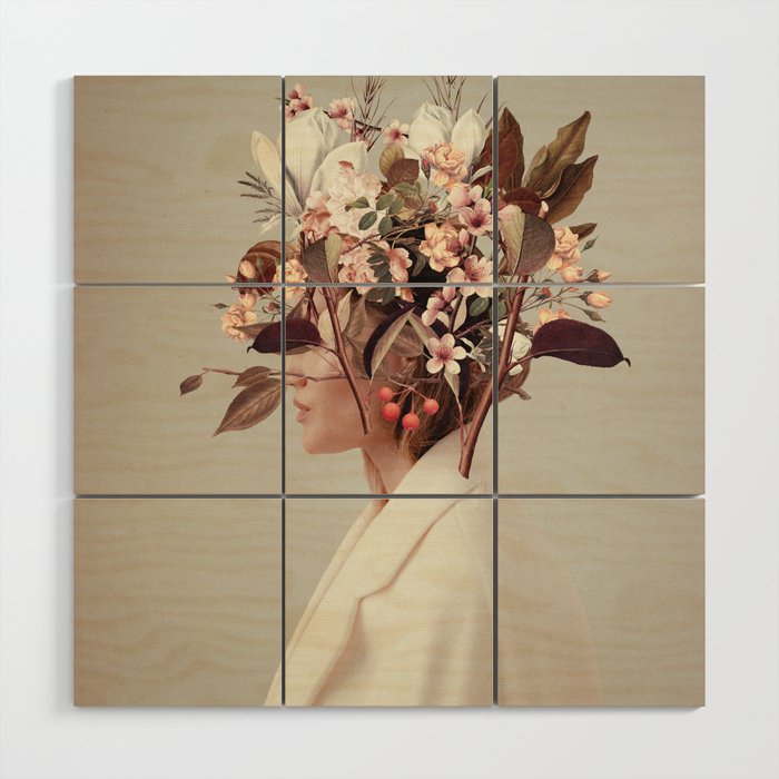 I Fell in Love with Fall because of You Wood Wall Art