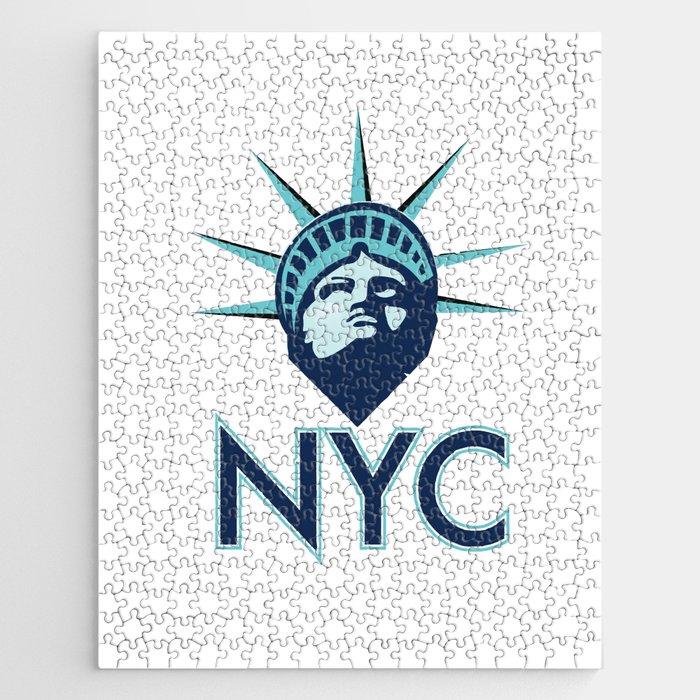 NYC Liberty. Jigsaw Puzzle