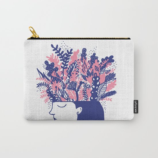 Flowers Carry-All Pouch