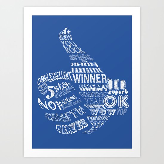 You're A Winner! Art Print