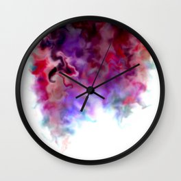 Abstract 36 Color bomb Wall Clock