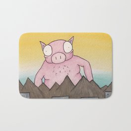 Mr. Pig Bath Mat