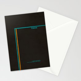 "Tron" Film Inspired Vintage Movie Poster Stationery Cards