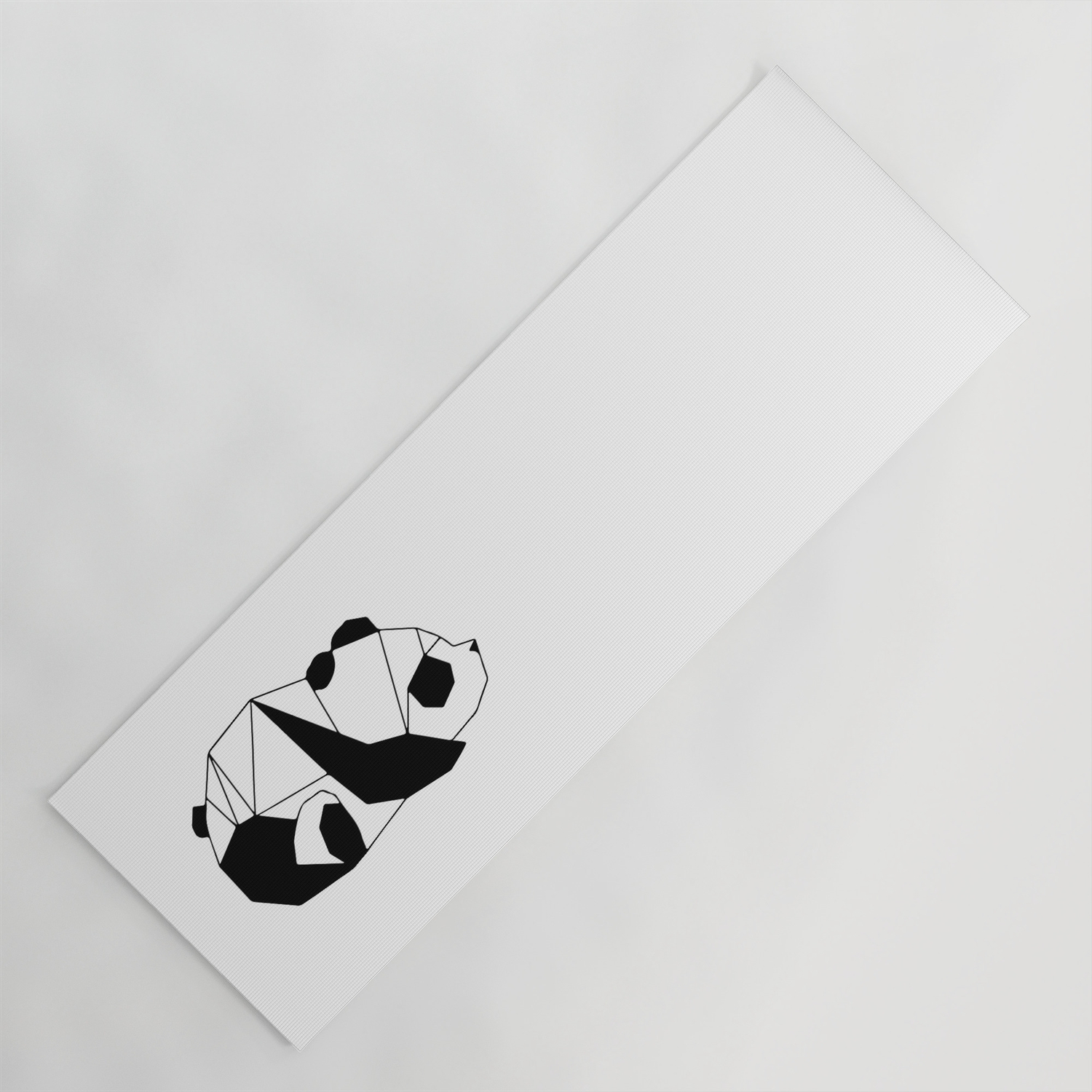 Panda Geometric Yoga Mat By Sofiakat Society6
