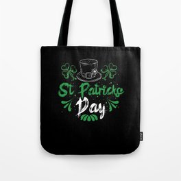 Hat St Paddy's Clover Shamrock Saint Patrick's Day Tote Bag