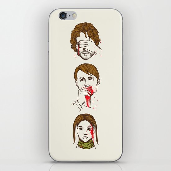 No Evil Hannibal iPhone & iPod Skin