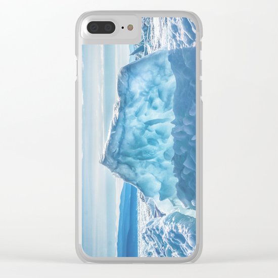Pressure ridge of lake Baikal Clear iPhone Case
