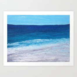 Ocean view Art Print