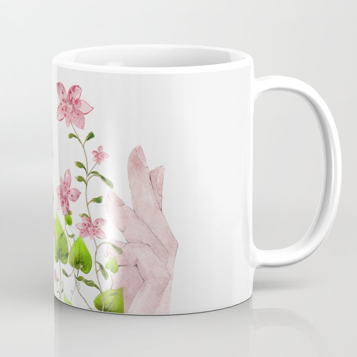 Blooming Hands Coffee Mug