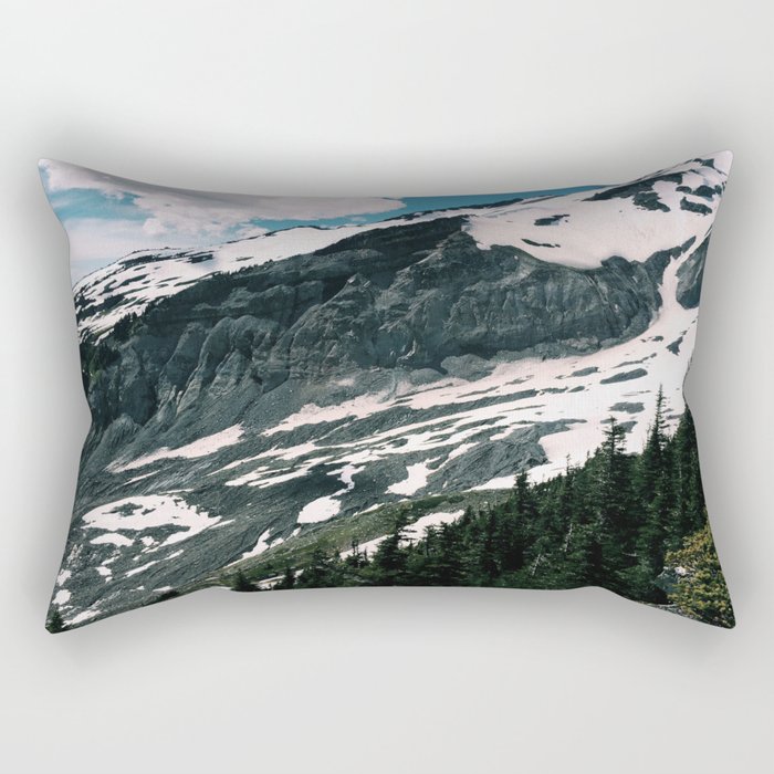 Mountainside (Rainier) Rectangular Pillow