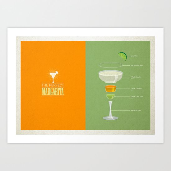 The Perfect Margarita Art Print