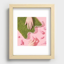 Well-Manicured Lawn Recessed Framed Print