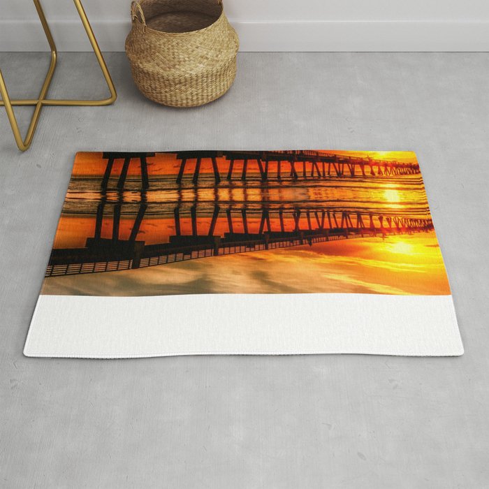from the earth to the sky Rug