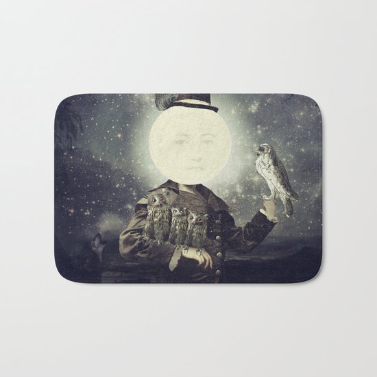 Full Moon Bath Mat