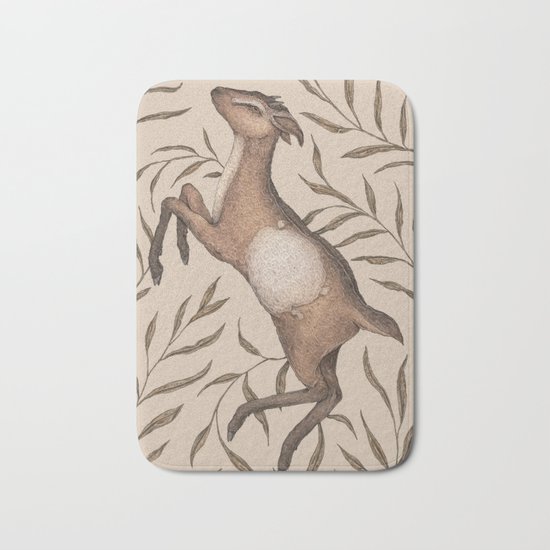 The Goat and Willow Bath Mat