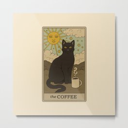 The Coffee Metal Print