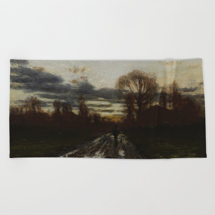 Sunrise - T. C. Steele 1886 Beach Towel