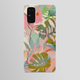 tropical home jungle abstract Android Case