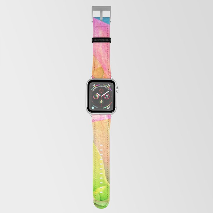 Abstract Lilies  Apple Watch Band