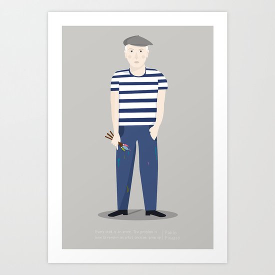 Picasso Art Print
