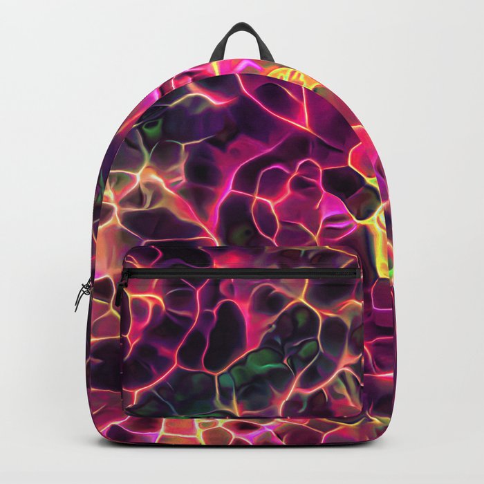 Bordeaux floral abstract fantasy  Backpack