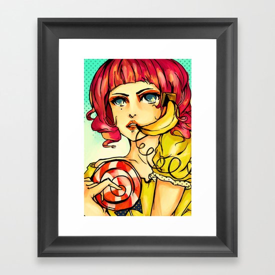 THE LINE YOU DIAL IS NOT IN USE Framed Art Print
