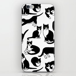 Tuxedo Cats iPhone Skin