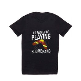 Boomerang Australia Hunting Sport Game T Shirt