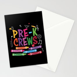 Pre-K Crews Stationery Card