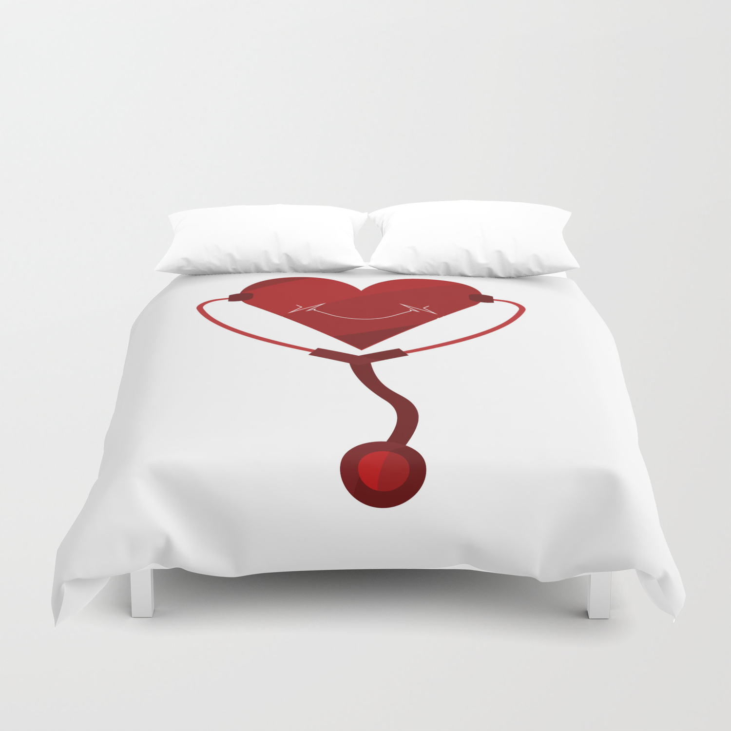 Doctor Professions Set Duvet Cover By Jamnient Society6