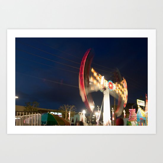 Los Angeles Fair Art Print