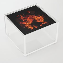 Fire and Flames Acrylic Box