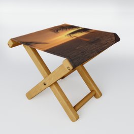 Los Muertos Beach at Sunset Folding Stool