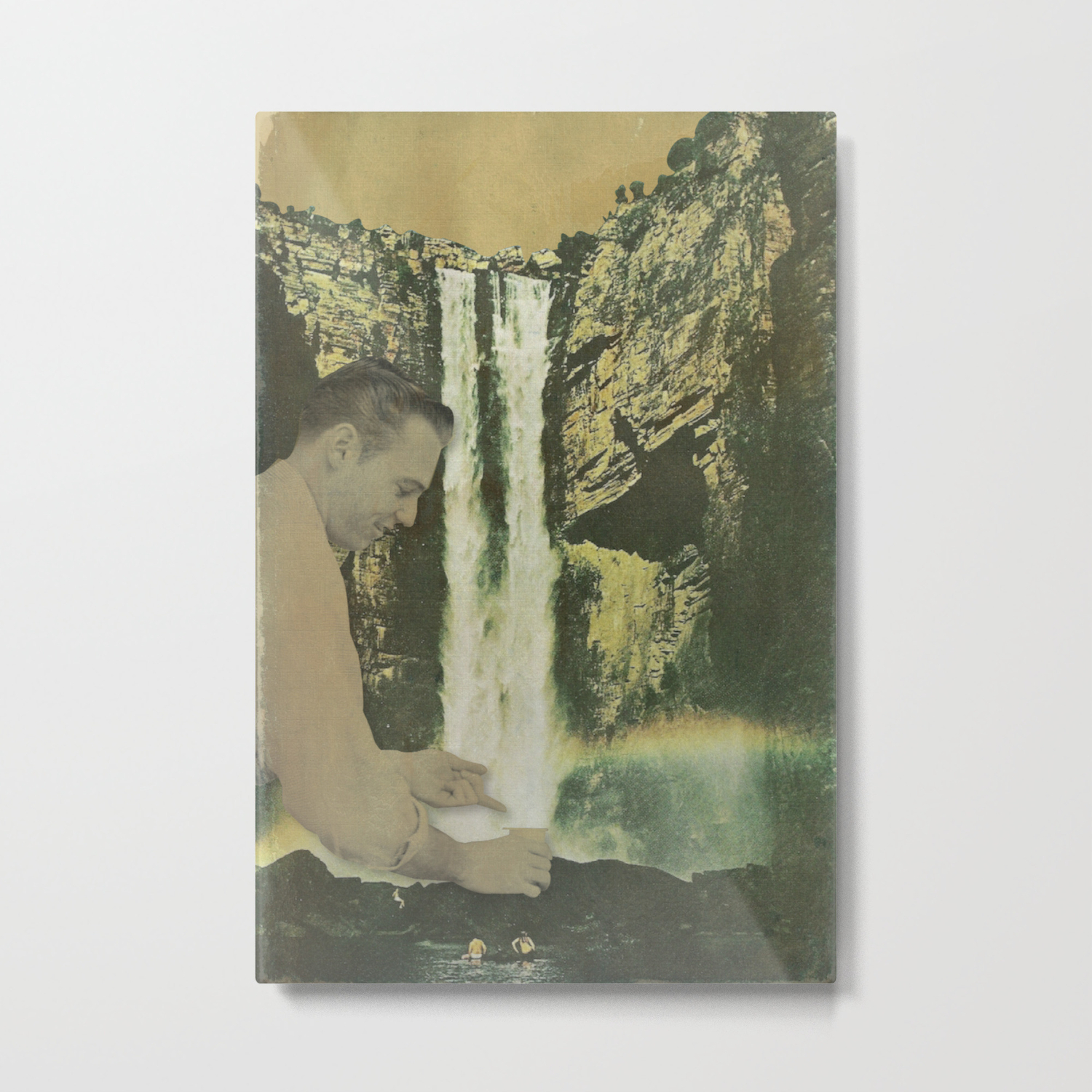 Watercoolerbreak Metal Print By Designsbyunpingco Society6