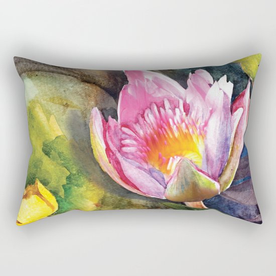 Macro Flower #16 Rectangular Pillow