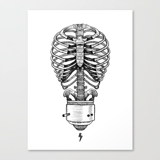 The Concept of Death Canvas Print