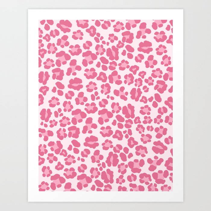 Leopard Print Glam #2 #pattern #decor #art #society6 Art Print
