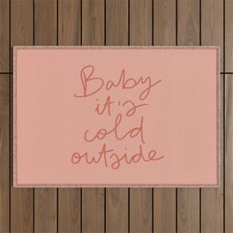 Baby It's Cold Outside Outdoor Rug