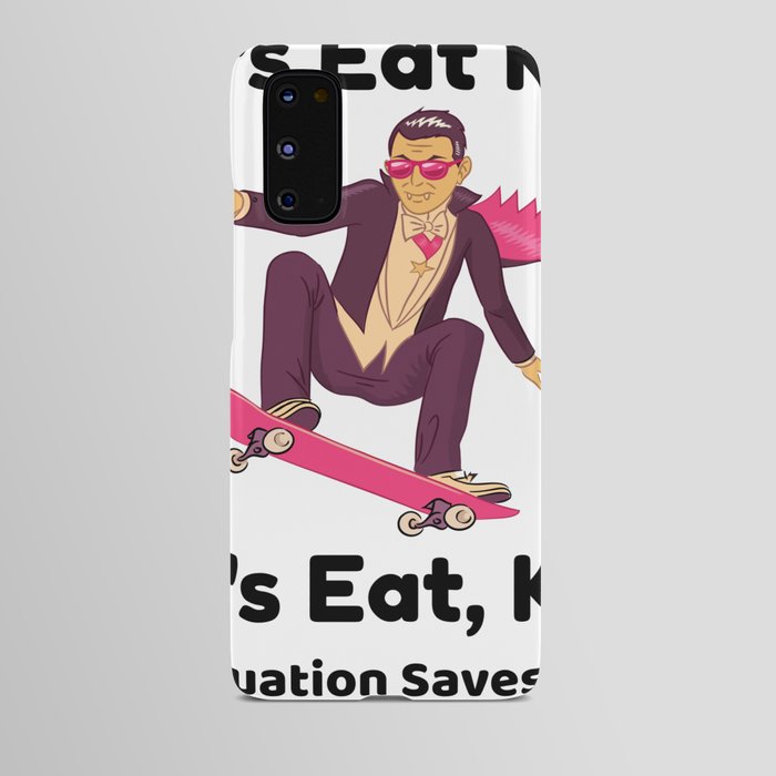 Punctuation Saves Lives Halloween Android Case