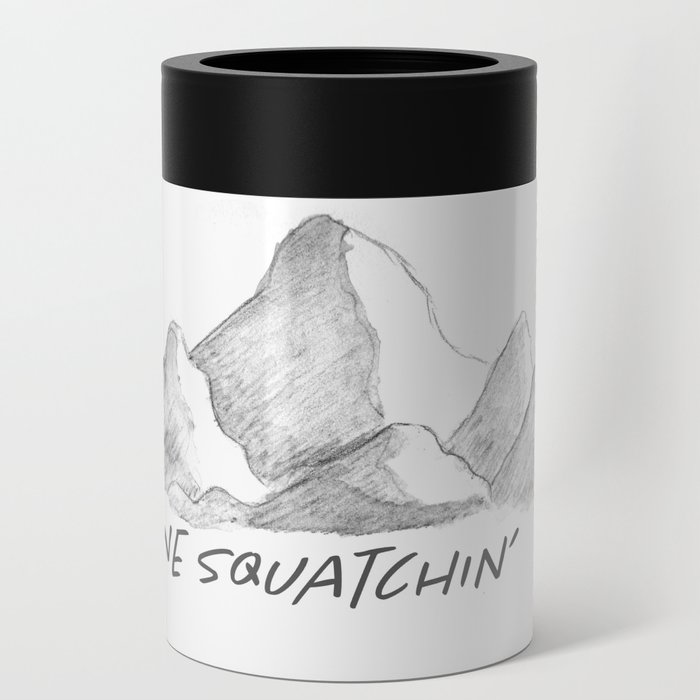 Gone Squatchin' Can Cooler