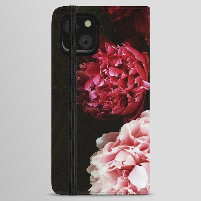 Peony Passion iPhone Wallet Case