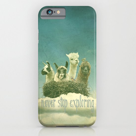 Never Stop Exploring iPhone & iPod Case
