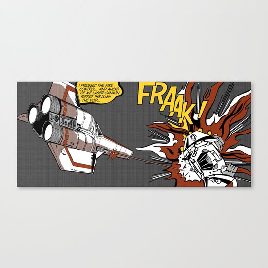 FRAAK! Canvas Print